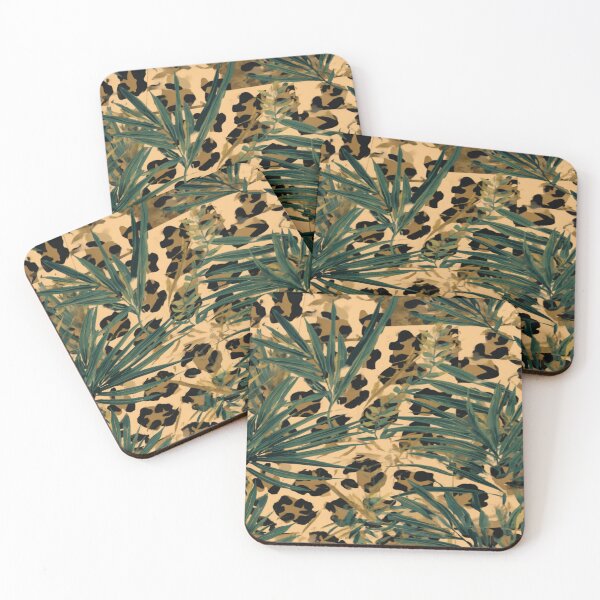 Item preview, Tropical Jungle Leopard Pattern designed and sold by laterkatergator.