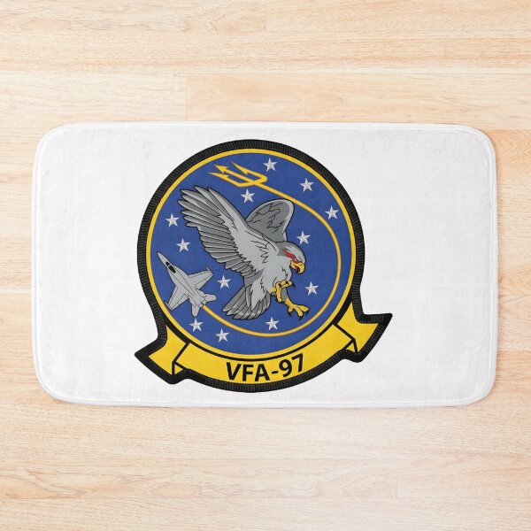 Item preview, VFA-97 Warhawks Military Squadron Emblem Patch designed and sold by CharlieDesings.