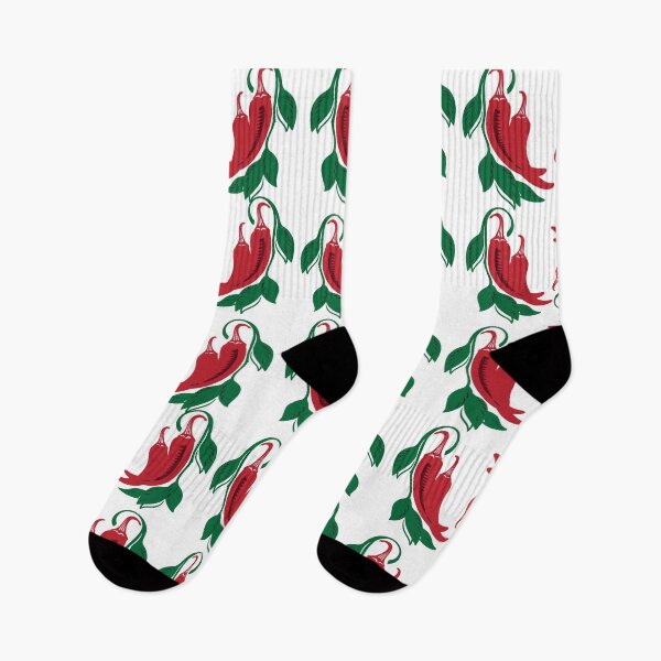 Item preview, RED AND HOT CHILI PEPPERS designed and sold by gailmariedesign.