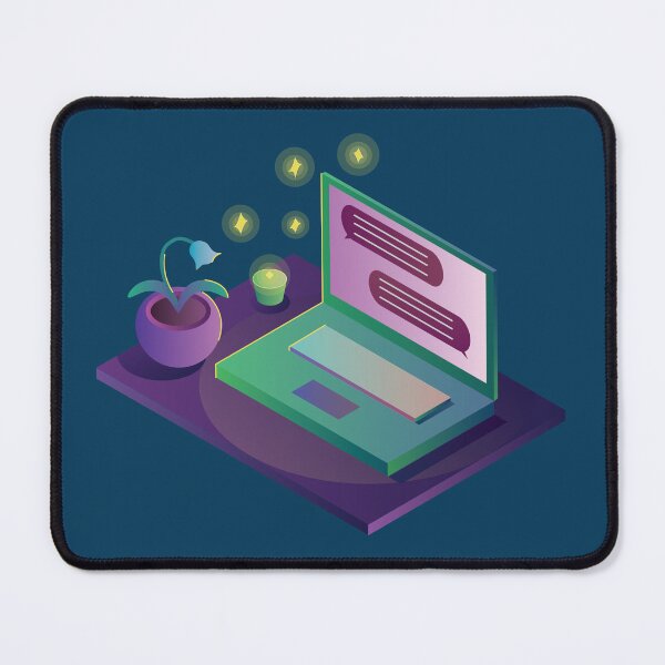 Item preview, Remote Work Illustration designed and sold by maliunak.