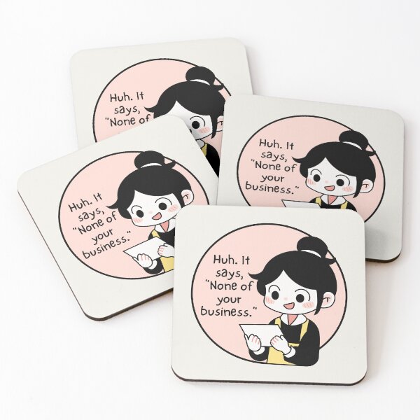Item preview, Relatable Girl: None of your business designed and sold by EvergreenRevolt.