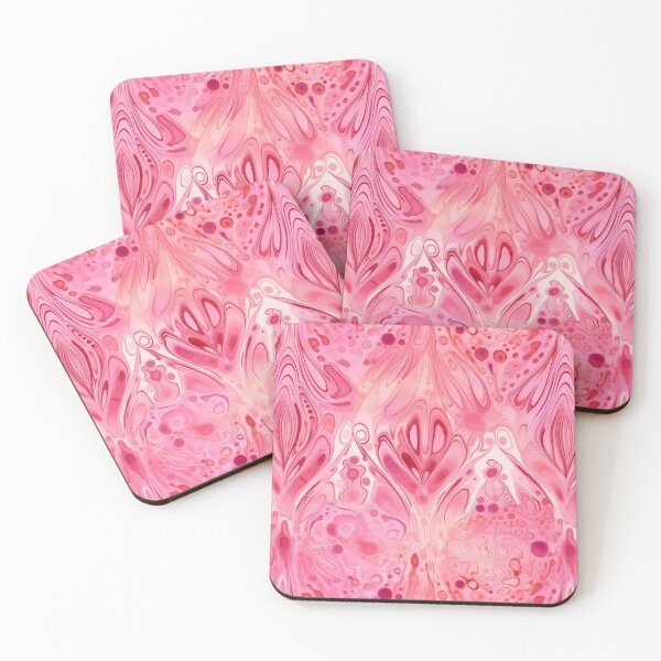Item preview, Abstract Pink Tie Dye Vintage 1980s Watercolor Pattern designed and sold by SecretDicer.
