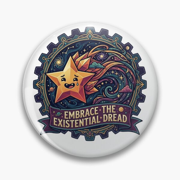 Item preview, Embrace the existential dread designed and sold by Tshirtpedia.