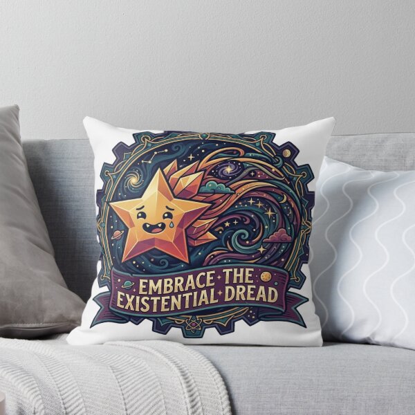 Item preview, Embrace the existential dread designed and sold by Tshirtpedia.