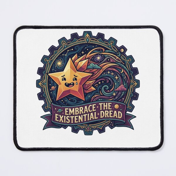 Item preview, Embrace the existential dread designed and sold by Tshirtpedia.