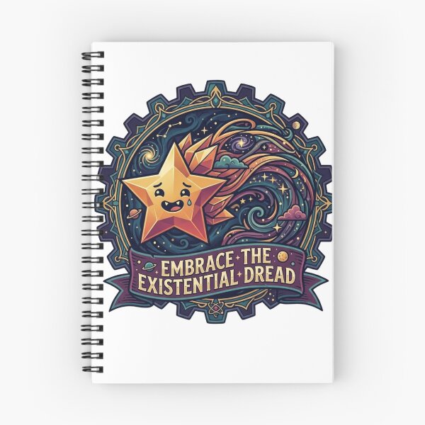 Item preview, Embrace the existential dread designed and sold by Tshirtpedia.