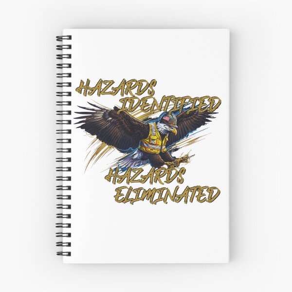 Item preview, Safety Officer Eagle – Hazards Identified Hazards Eliminated designed and sold by PeteLawliiet.