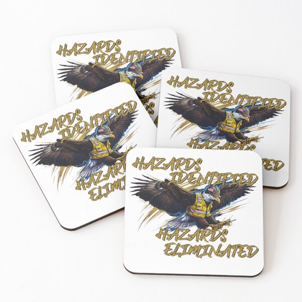 Item preview, Safety Officer Eagle – Hazards Identified Hazards Eliminated designed and sold by PeteLawliiet.
