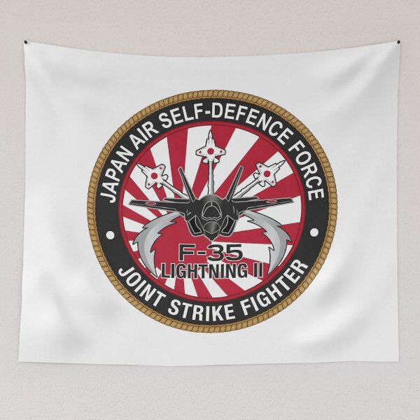 Item preview, Japan Air Self-Defence Force F-35 Lightning II Emblem designed and sold by CharlieDesings.