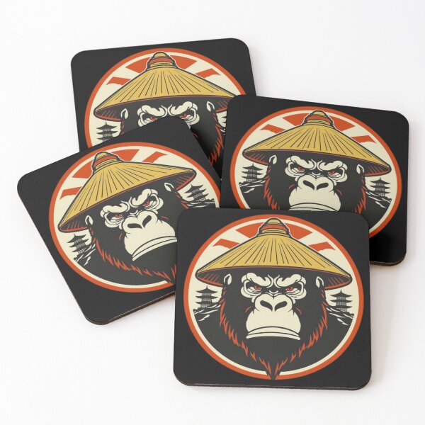 Item preview, Ronin Gorilla – Samurai Animal Warrior | Ronin Instinct Tokyo designed and sold by GreennieArt.