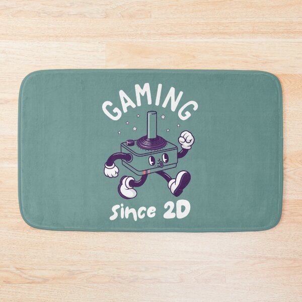 Item preview, Gaming Since 2D - Funny Retro Gaming Old School Joystick designed and sold by therocketman.