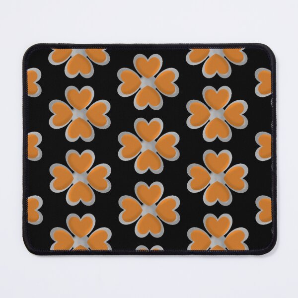 Item preview, Pendant orange clover print designed and sold by YaroshMaria.