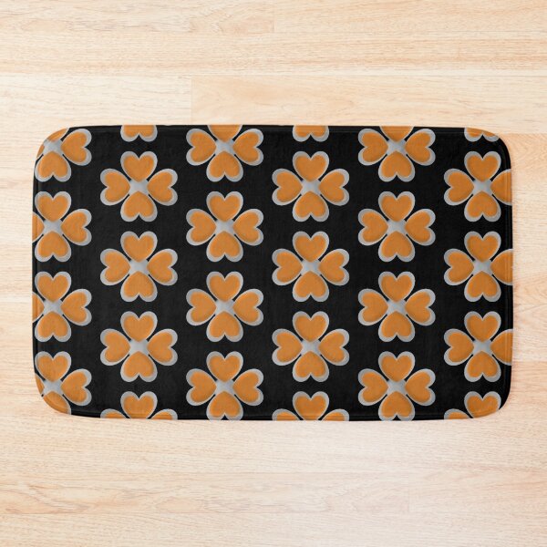 Item preview, Pendant orange clover print designed and sold by YaroshMaria.