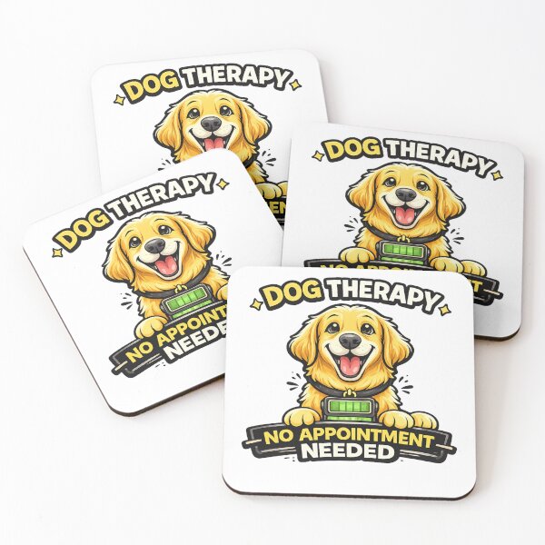Item preview, Dog Therapy No Appointment Needed Funny Dog Lover Design designed and sold by AgnesDream.