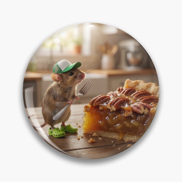 Item preview, Mouse in Crocs Savages Pecan Pie designed and sold by Tridentulus.