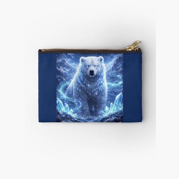 Item preview, Frost Bear Spirit Animal – Arctic Guardian Polar Bear Fantasy Art designed and sold by GeoWild Designs.