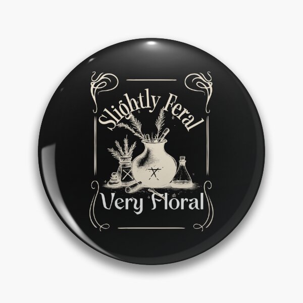 Item preview, Slightly Feral Very Floral Witchy Cottagecore Shirt designed and sold by Homelife3.