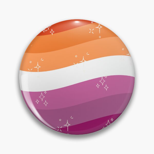 Aperçu de l'œuvre Drapeau de la fierté lesbienne créée et vendue par JustRhoades.