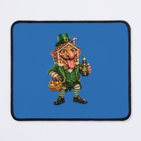 Item preview, Leprechaun cookie man designed and sold by Burberts.