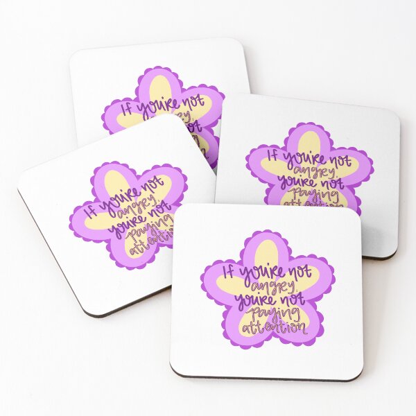 Item preview, If You’re Not Angry, You’re Not Paying Attention designed and sold by she who creates.