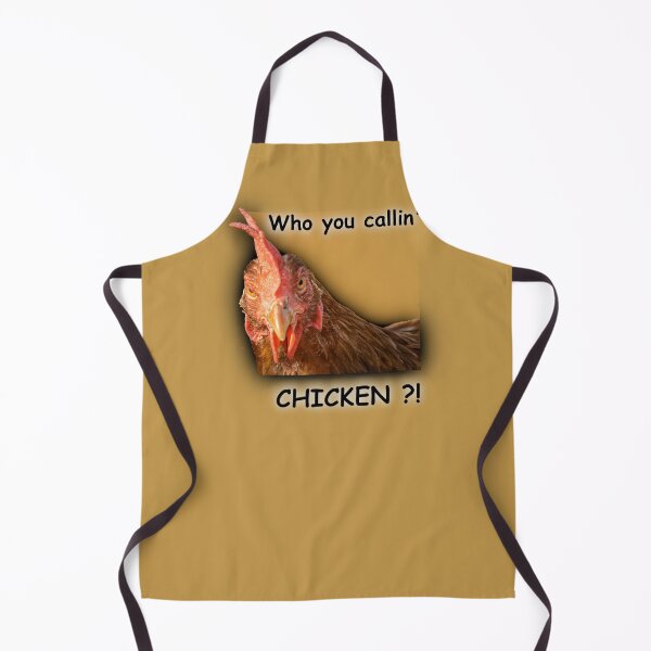 Item preview, Who You Callin' Chicken designed and sold by TheCulturedConures.