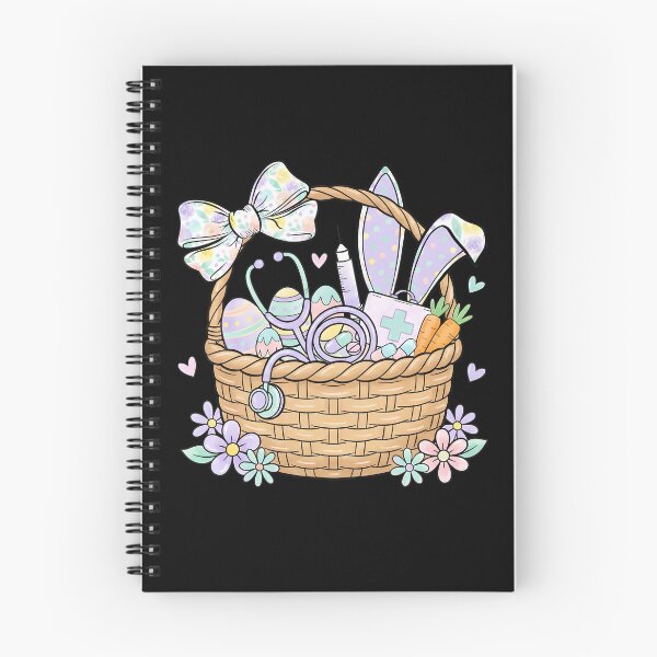 Item preview, Nurse Easter Bunny Basket designed and sold by KroghDs.