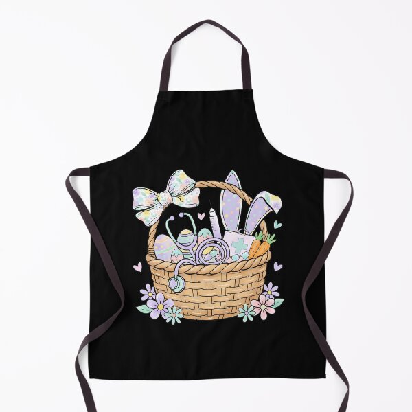 Item preview, Nurse Easter Bunny Basket designed and sold by KroghDs.