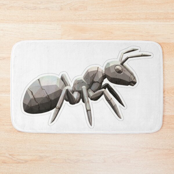 Item preview, Low Poly Stone Ant – Minimalist Geometric Art for Office Decoration designed and sold by bsbd-action.