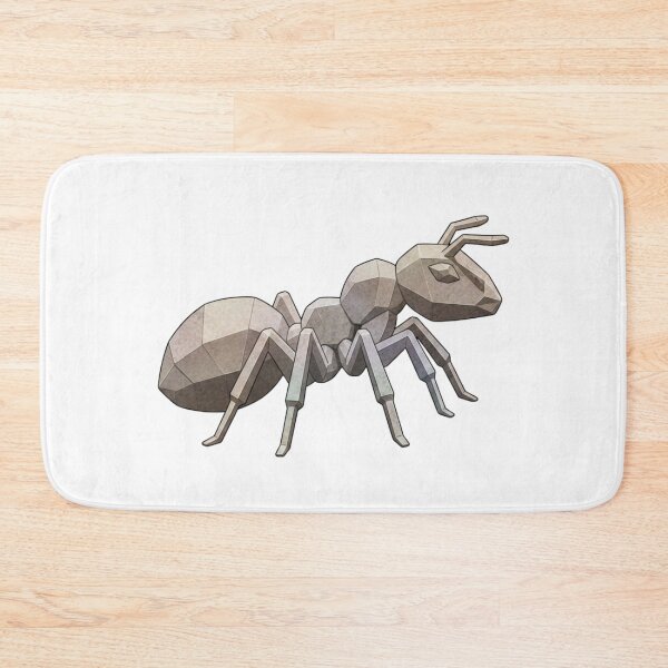 Item preview, Granite Ant Sticker – Beige Polygonal Illustration for Art Collectors designed and sold by bsbd-action.