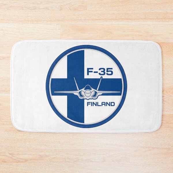 Item preview, Finnish Air Force F-35 Lightning II Commemorative Emblem designed and sold by CharlieDesings.