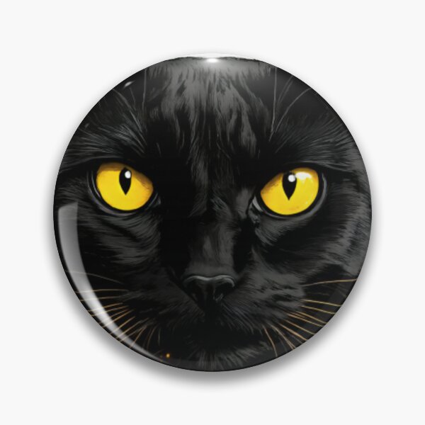 Item preview, Tater Tot Cat – Funny Black Cat with Golden Eyes | Cute Cat Lover designed and sold by CatLovers Studio.