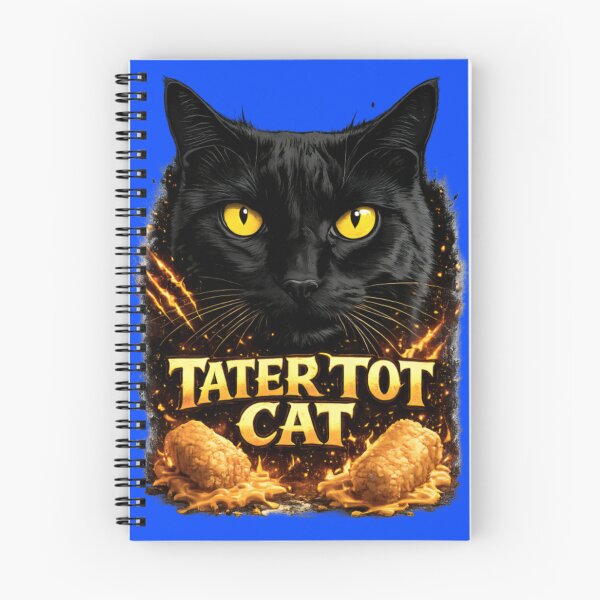 Item preview, Tater Tot Cat – Funny Black Cat with Golden Eyes | Cute Cat Lover designed and sold by CatLovers Studio.