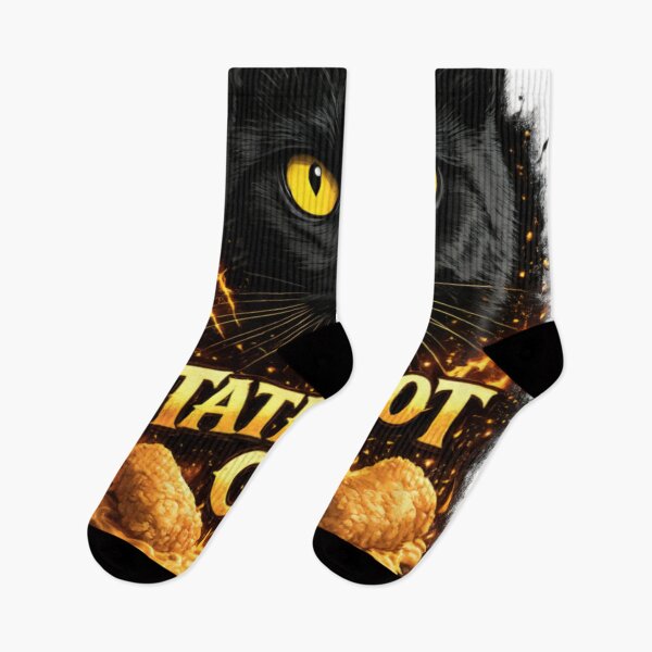 Item preview, Tater Tot Cat – Funny Black Cat with Golden Eyes | Cute Cat Lover designed and sold by CatLovers Studio.