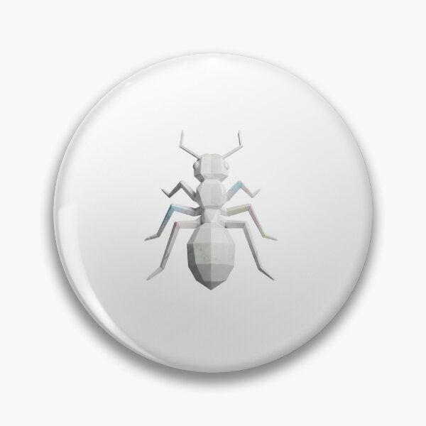 Item preview, Marble Ant Sticker – White Geometric Design for Minimalist Style designed and sold by bsbd-action.