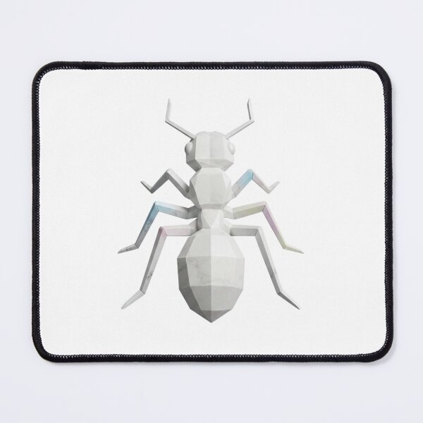 Item preview, Marble Ant Sticker – White Geometric Design for Minimalist Style designed and sold by bsbd-action.