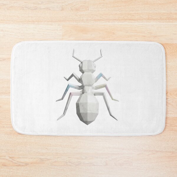 Item preview, Marble Ant Sticker – White Geometric Design for Minimalist Style designed and sold by bsbd-action.