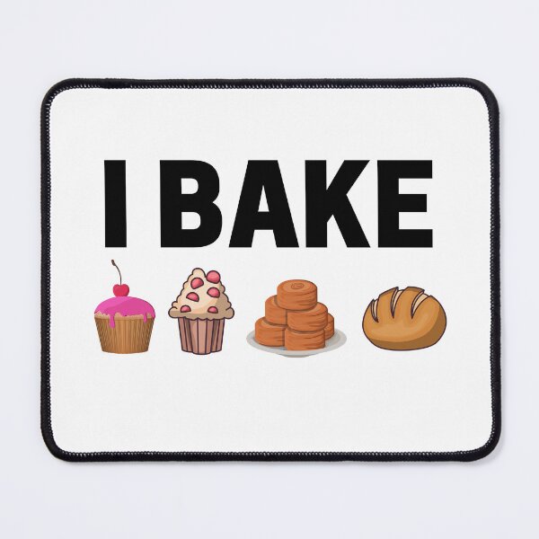 Item preview, Baking Lover Design I Bake Pastry Chef Humor designed and sold by Moriarty's Digital Visions.