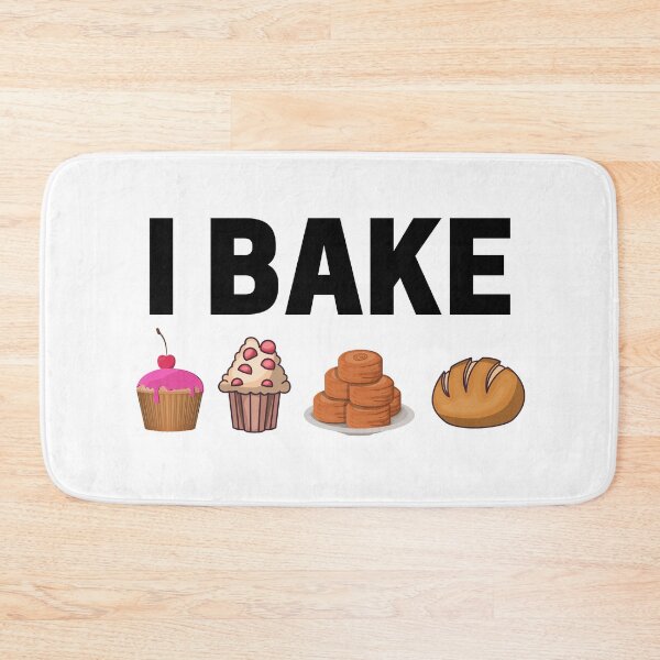 Item preview, Baking Lover Design I Bake Pastry Chef Humor designed and sold by Moriarty's Digital Visions.