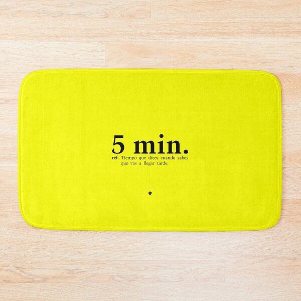 Item preview, 5 min (fc) designed and sold by XUSRedbubble.