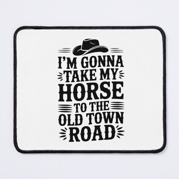 Item preview, Old Town Road Lil Nas X Cowboy Lyric Country Rap designed and sold by Enea Kelo.