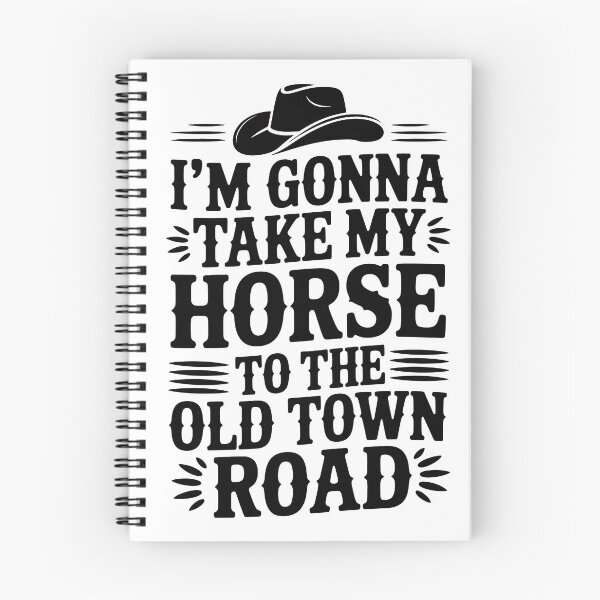 Item preview, Old Town Road Lil Nas X Cowboy Lyric Country Rap designed and sold by Enea Kelo.