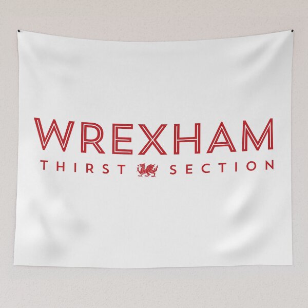 Item preview, Wrexham Thirst Section Text (red) designed and sold by Yarbtina for The Wrexham Thirst Section.