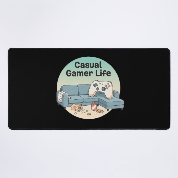 Item preview, Casual Gamer Life – Cozy Gaming Controller Design designed and sold by Studio Yvonne .
