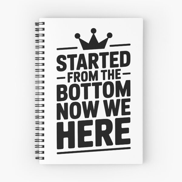Item preview, Started From the Bottom Now We're Here Drake Lyric Hustle Design designed and sold by Enea Kelo.