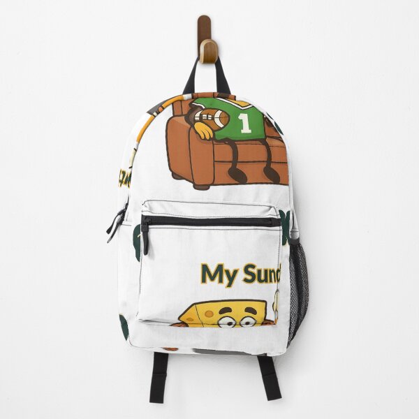 Item preview, Green Bay Packers My Sunday Routine: Cheesehead & Beers Cartoon designed and sold by ThatFootball12.