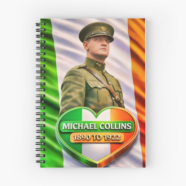 Item preview, Michael Collins 1890 to 1922 Irish Freedom Fighter Irish Free State remastered designed and sold by OliDesigns.