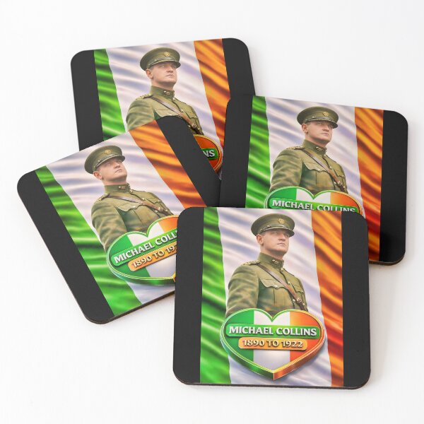Item preview, Michael Collins 1890 to 1922 Irish Freedom Fighter Irish Free State remastered designed and sold by OliDesigns.