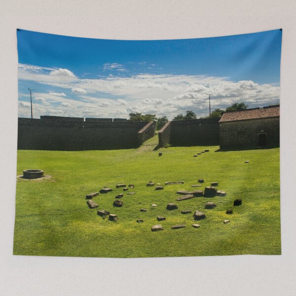 Item preview, a beautiful lawn with stones designed and sold by felipequeiroz.