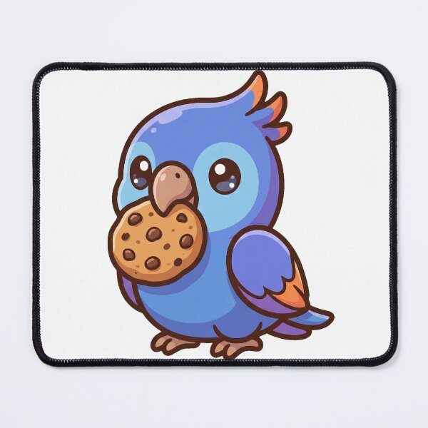 Item preview, Little parrot with a biscuit designed and sold by Simplify-Art.
