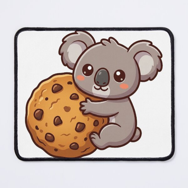 Item preview, Little koala with a giant cookie designed and sold by Simplify-Art.